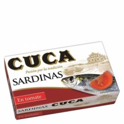 Sardinas en tomate Cuca 120 g.