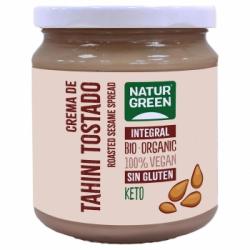 Tahin tostado ecológico NaturGreen sin gluten tarro 300 g.