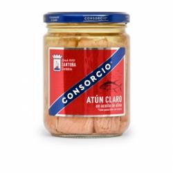 Atún claro en aceite de oliva Consorcio 260 g.