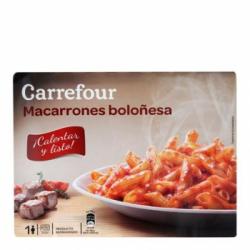 Carrefour Macarrones Boloñesa 325 g.