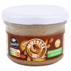 Crema de almendra Sensation Carrefour sin gluten 200 g.