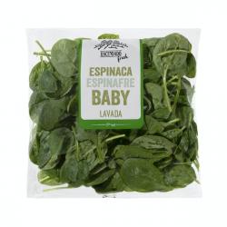 Espinaca baby base para ensalada Paquete 0.1 kg
