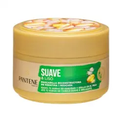 Mascarilla Suave & Liso Pantene cabello encrespado Tarro 0.2 100 ml