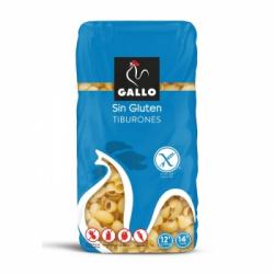 Pasta Tiburones Gallo sin gluten y sin lactosa 450 g.