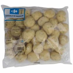 Buñuelos de bacalao congelados Carrefour 400 g