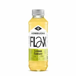 Kombucha lemon fantasy Flax & Kale lata 33 cl.