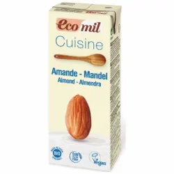 Preparado alimenticio de almendras ecológico EcoMil sin gluten 200 ml.