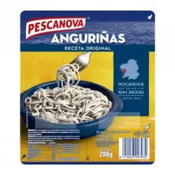 Anguriñas congelado Pescanova sin gluten y sin lactosa 200 g.