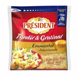 Queso rallado emmental Especial pastas Président 150 g.