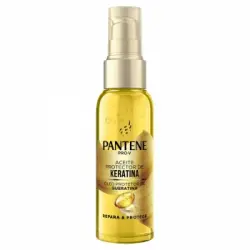 Aceite capilar protector de queratina con vitamina E Repara & Protege Pantene Pro-V 100 ml.