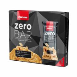 Barrita de proteínas sabor cacahuete Zero Prozis pack de 3 unidades de 40 g.