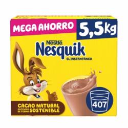 Cacao soluble instantáneo Nestlé Nesquik sin gluten 5,5 kg.