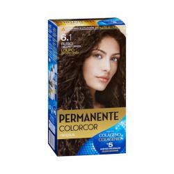 Coloración permanente 6.1 rubio oscuro ceniza Deliplus Caja 1 ud