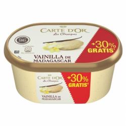 Helado de vainilla de Madagascar Carte D'or Les Classiques 900 ml.