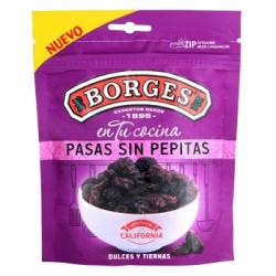 Pasas sin pepitas Borges doy pack 150 g.
