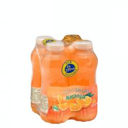 Refresco de naranja Gold Spring sin gas 4 botellas X 330 ml