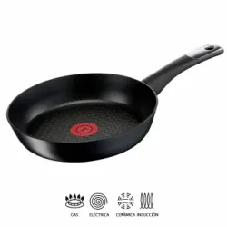 Sartén Antiadherente Titanium Tech+ de Aluminio TEFAL So Pro 22 cm