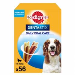 Snacks dental para perros medianos Pedigree daily Oral Care Dentastix pack de 56 unidades