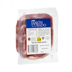 Taco jamón curado Pieza 0.22 kg