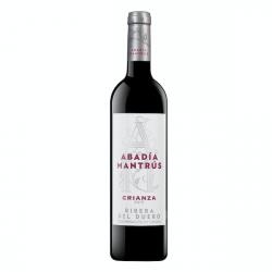 Vino tinto D.O Ribera del Duero Abadía Mantrús crianza Botella 750 ml