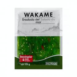 Wakame ensalada del mar congelada Paquete 0.125 kg