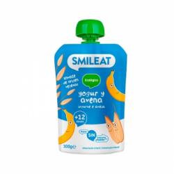 Bolsita de yogur y avena desde 12 meses ecológico Smileat 100 g.