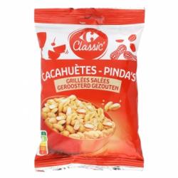 Cachuetes fritos Carrefour 250 g.