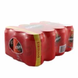 Cerveza Carrefour Especial pack de 12 latas de 33 cl.