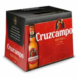 Cerveza Cruzcampo Especial pack de 12 botellas de 25 cl.
