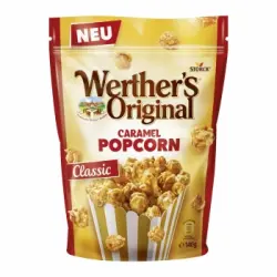 Palomitas caramel Popcorn Werther ́s Original 140 g.