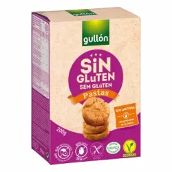 Pastas Gullón sin gluten y sin lactosa 200 g.