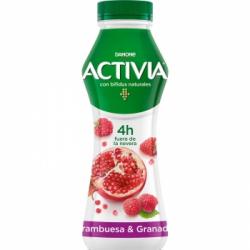 Bífidus líquido de frambuesa y granada Danone Activia 280 g.