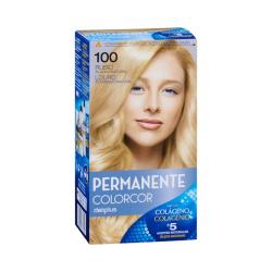 Coloración permanente 100 rubio platino natural Deliplus Caja 1 ud