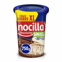 Crema de cacao y leche con avellanas Nocilla sin gluten y sin aceite de palma 750 g.