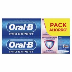 Dentífrico sensibilidad y blanqueamiento Pro-Expert Oral-B pack de 2 unidades de 75 ml.