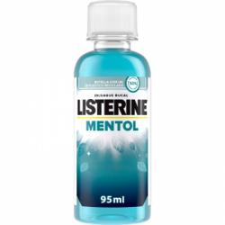 Enjuague bucal mentol Listerine 95 ml.