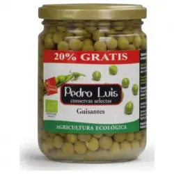 Guisantes ecológicos Pedro Luis 230 g.