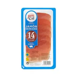 Jamón serrano Jamcal lonchas