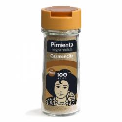 Pimienta negra molida Carmencita sin gluten 52 g.