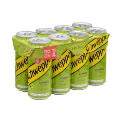 Refresco limón Schweppes original 8 latas X 330 ml