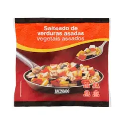 Salteado de verduras asadas Hacendado ultracongeladas