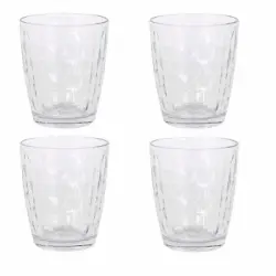 Set de 4 Vasos Altos SANTA CLARA Altair 340 cc - Transparentes