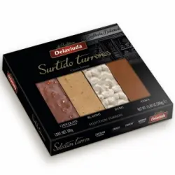 Surtido de turrones Selección gourmet Delaviuda 380 g