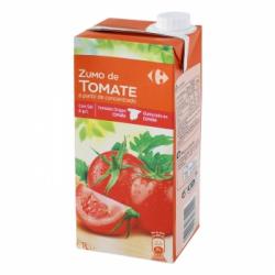 Zumo de tomate Carrefour brik 1 l.