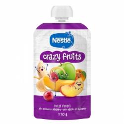 Bolsita de tutti frutti sin azúcares añadidos Crazy Fruits Nestle 110 g.
