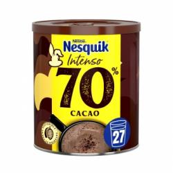 Cacao soluble instantáneo intenso 70% Nestlé Nesquik sin gluten 300 g.