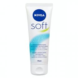 Crema de manos, cara y cuerpo Nivea Soft hidratante intensiva Bote 0.075 100 ml