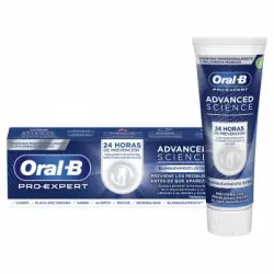 Dentífrico blanqueamiento extra Advanced Science Pro-Expert Oral-B 75 ml.