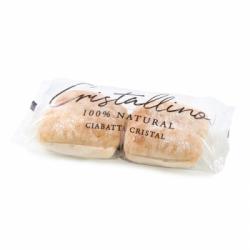 Pan Burguer chapatta cristalina 2 ud
