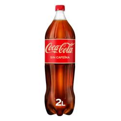 Refresco Coca-Cola sin cafeína Botella 2 L